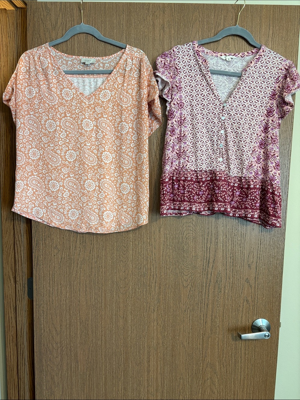 🍑 2 piece Summer tops size Medium